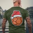 Handball Christmas T-Shirt mit Rückendruck Geschenke für alte Männer