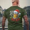 Ho Ho Hol Mir Mal Ein Bier Christmas T-Shirt mit Rückendruck Geschenke für alte Männer