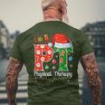 Pt Christmas Physical Therapy Christmas Pt Xmas Men's T-shirt Back Print Gifts for Old Men