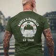 Santas Favorite Ct Tech Christmas Ct Tech Holiday Ct Tech Fe Men's T-shirt Back Print Gifts for Old Men