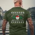 Sql Santa Claus Database Db Clause Computer Science Programmer T-Shirt mit Rückendruck Geschenke für alte Männer