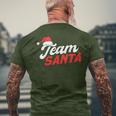 Team Santa Christmas T-Shirt mit Rückendruck Geschenke für alte Männer