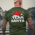 Team Santa Xmas Christmas T-Shirt mit Rückendruck Geschenke für alte Männer