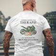 Andere Gehen Zur Therapie Motorcycle T-Shirt mit Rückendruck Geschenke für alte Männer