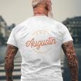 Augustine The Man Of Myth The Legend T-Shirt mit Rückendruck Geschenke für alte Männer