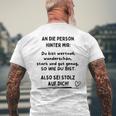 Du Bist Gut Genug Gray T-Shirt mit Rückendruck Geschenke für alte Männer