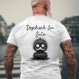 Psychisch Am Ente Psychisch Am Ente Gray T-Shirt mit Rückendruck Geschenke für alte Männer