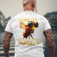 Keine Zeit Ich Muss Zu Meinen Mädels Bienenzüchter Bienen Long-Sleeved T-Shirt mit Rückendruck Geschenke für alte Männer