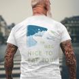 Megalodon Shark Fossil MegT-Shirt mit Rückendruck Geschenke für alte Männer