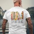 Stfuattdlagg Kauf Mir Bücher Und Sag Es Mir Stfuattdlagggg T-Shirt mit Rückendruck Geschenke für alte Männer