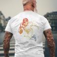 Vintage American Football Leisure Sport Men's T-shirt Back Print Gifts for Old Men