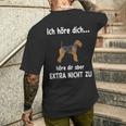 Airedale Terrier Hund Airedale Terrier S T-Shirt mit Rückendruck Geschenke für Ihn