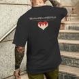 Brodwörschdbrödla Fränggisch Fränkisch Franken T-Shirt mit Rückendruck Geschenke für Ihn