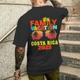 Costa Rica Vacation 2025 Family Vacation 2025 Matching Men's T-shirt Back Print Gifts for Him