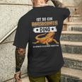 Damen Bartagamen Sachen Ist So Ein Bartagame Ding Bartagame Mit-Ausschnitt T-Shirt mit Rückendruck Geschenke für Ihn