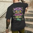 Damen Mardis Gras Perlen Und Bling Es Ist Ein Mardi Gras Ding Mit-Ausschnitt T-Shirt mit Rückendruck Geschenke für Ihn