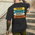 Damen Mendez Retro Mendez Nachname Mendez Mit-Ausschnitt T-Shirt mit Rückendruck Geschenke für Ihn