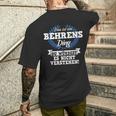 Das Ist Ein Behrens Ding Du Würdest Es Nicht Understand T-Shirt mit Rückendruck Geschenke für Ihn