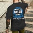 Das Ist Ein Kylan Dingorname T-Shirt mit Rückendruck Geschenke für Ihn