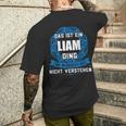 Das Ist Ein Liam Dingorname T-Shirt mit Rückendruck Geschenke für Ihn