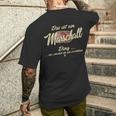 Das Ist Ein Marschall Ding Family Marschall S T-Shirt mit Rückendruck Geschenke für Ihn