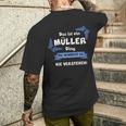 Das Ist Ein Muler Ding Du Würdest Es Nicht Untersteh T-Shirt mit Rückendruck Geschenke für Ihn