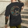 Dia De Los Muertos Chat Lune T-shirt imprimé au dos Cadeaux pour lui