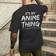 Es Ist Ein Anime-Ding T-Shirt mit Rückendruck Geschenke für Ihn