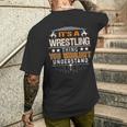 Es Ist Ein Wrestling-Ding Wrestler Fan Meme T-Shirt mit Rückendruck Geschenke für Ihn