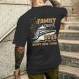 Family Cruise New Year 2025 Cruise Squad Matching Vacation Men's T-shirt Back Print Gifts for Him