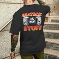 Hiphop Beatbox Is My Ding Singing T-Shirt mit Rückendruck Geschenke für Ihn