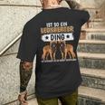 Hundehalter Sachen Ist So Ein Leonberger Ding Leonberger T-Shirt mit Rückendruck Geschenke für Ihn