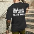 Ich Liebe Es Wenn Meine Frau Holzmachen Ich Liebe Es Wenn Meine Frau Holzmach T-Shirt mit Rückendruck Geschenke für Ihn