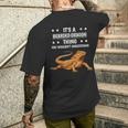 Ist So Ein Bartagame Ding Lustiger Spruch Bartagamen T-Shirt mit Rückendruck Geschenke für Ihn