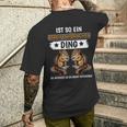 Ist So Ein Chipmunk Ding Chipmunk T-Shirt mit Rückendruck Geschenke für Ihn