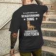 Ist So Ein Deutscher Shepherd Ding Dog S T-Shirt mit Rückendruck Geschenke für Ihn