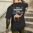 Ist So Ein Dromedar Ding Lustiger Spruch Dromedare T-Shirt mit Rückendruck Geschenke für Ihn