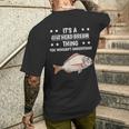 Ist So Ein Goldbrasse Ding Lustiger Spruch Goldbrassen T-Shirt mit Rückendruck Geschenke für Ihn