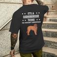 Ist So Ein Leonberger Ding Lustiger Spruch Leonberger T-Shirt mit Rückendruck Geschenke für Ihn