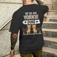 Ist So Ein Yorkie Ding Hunde Yorkshire Terrier T-Shirt mit Rückendruck Geschenke für Ihn