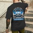 Jens Name First Name Day Das Ist Ein Jens Ding T-Shirt mit Rückendruck Geschenke für Ihn