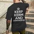 Kerp Kerm And Ermahgerd T-Shirt mit Rückendruck Geschenke für Ihn