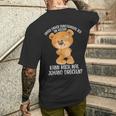 Liebe Teddy Freund T-Shirt mit Rückendruck Geschenke für Ihn