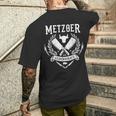 Metzger Aus Leidenschaft Fleischer T-Shirt mit Rückendruck Geschenke für Ihn