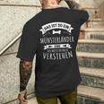 Münsterländer Dog Das Ist So Ein Münsterländer Ding T-Shirt mit Rückendruck Geschenke für Ihn