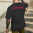 Nuremberg Football Cluberer S T-Shirt mit Rückendruck Geschenke für Ihn