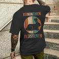 Rabbit Whisperer T-Shirt mit Rückendruck Geschenke für Ihn