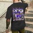 Retro Lamar Jackson Vintage Lover Graphic 90S Men's T-shirt Back Print Gifts for Him