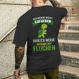 Running Ich Werde Nicht Abgeben Jogging Marathon Hiking T-Shirt mit Rückendruck Geschenke für Ihn