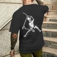 Scooter Stunt Skeleton Scooter T-Shirt mit Rückendruck Geschenke für Ihn